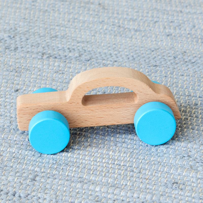 Voiture en bois à pousser – Image 2