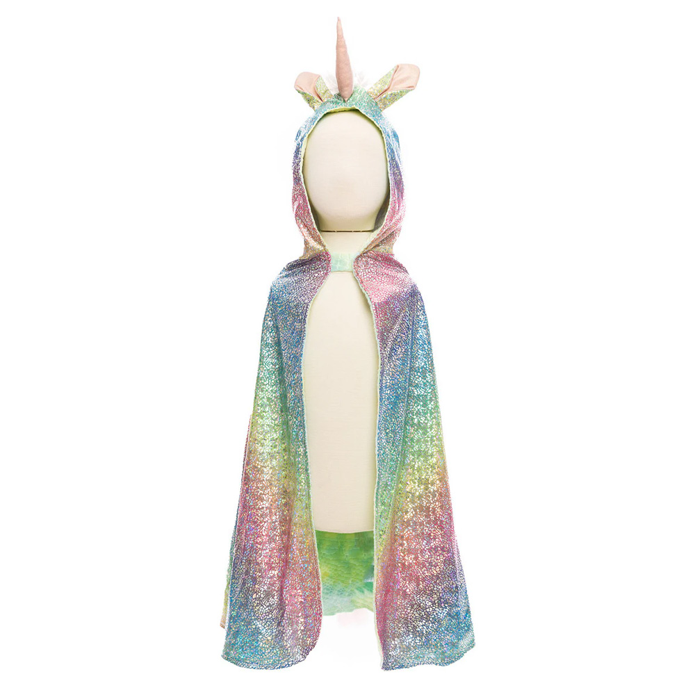 Rainbow Unicorn Dragon Reversible Cape - Image 3