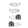 Haunted house clip-on hair clips