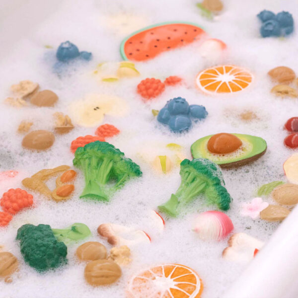 Jouet de dentition fruits et légumes