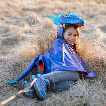 Cape Azure Metallic Dragon
