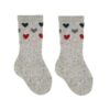 Heart socks in wool and viscose - Image 4