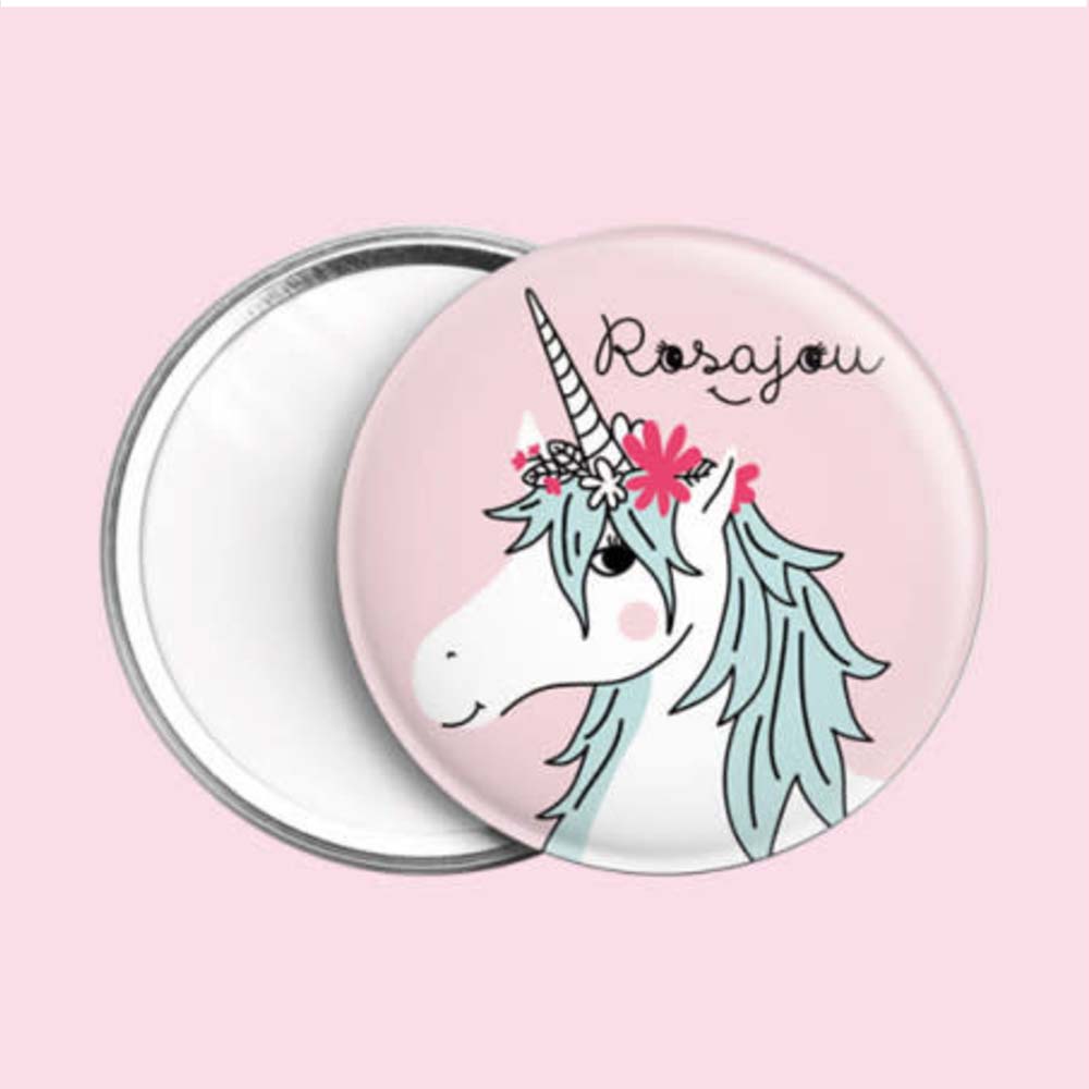 Miroir de poche Rosajou