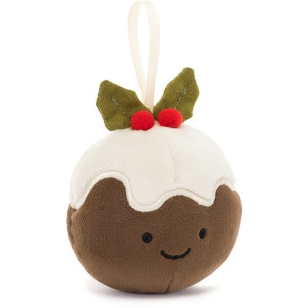 Festive Folly Christmas Pudding Decoration