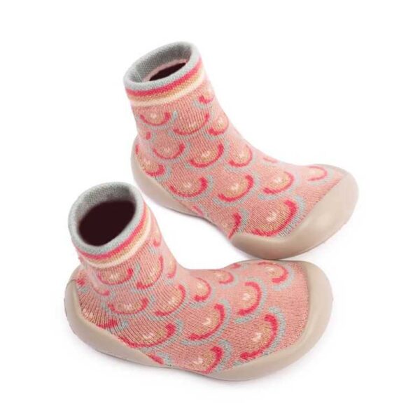 Chaussons Collégien Arc-en-ciel