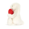 Bashful Rabbit Red love heart - Image 2