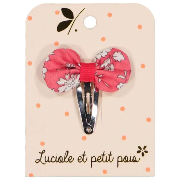 Barrette mini pétale Liberty Wiltshire bud aurore