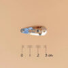 Double Mini Knot Barrette - Image 2