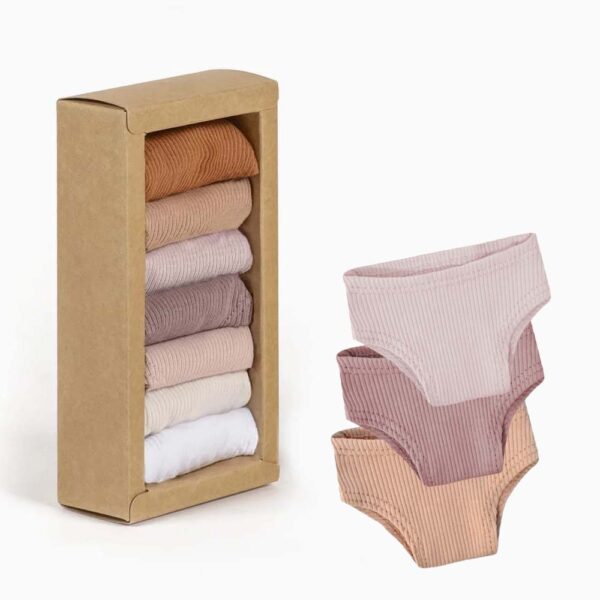 Minikane ribbed briefs (individually)