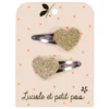 Pair of heart hair clips - Image 3