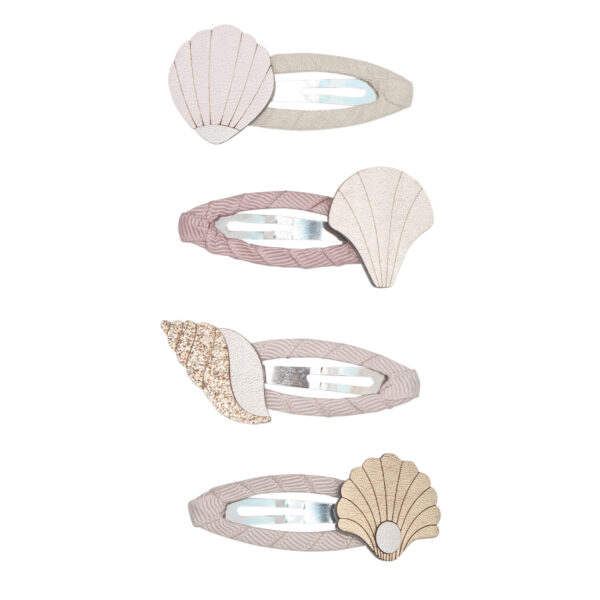 Barrettes Shell clic clacs