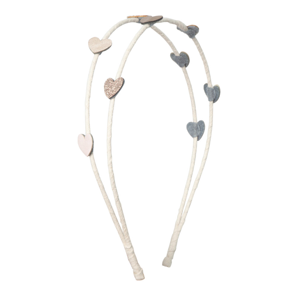 Serre-tête double Teeny heart