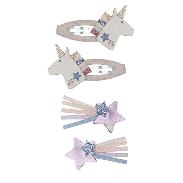 Barrettes Unicorn clic clacs