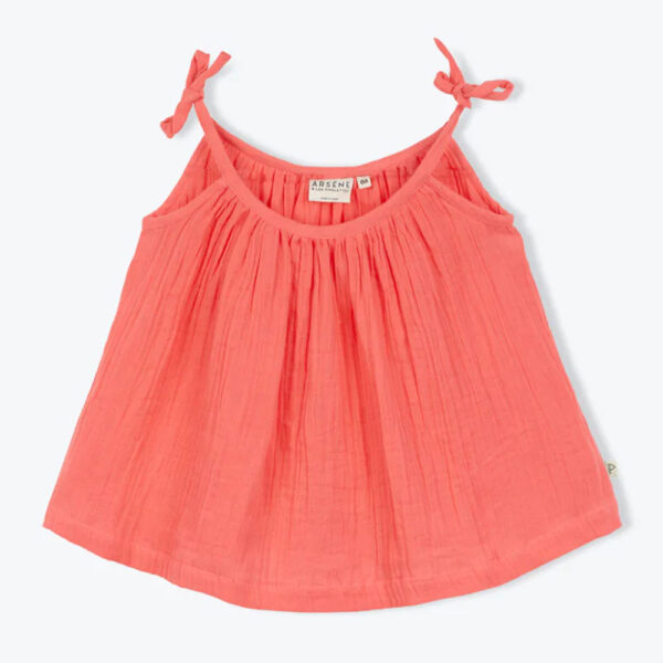 Double veil blouse