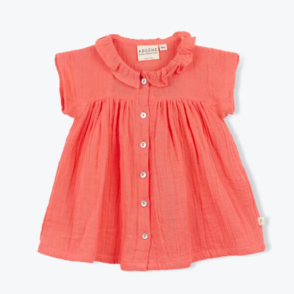 Robe bébé double voile