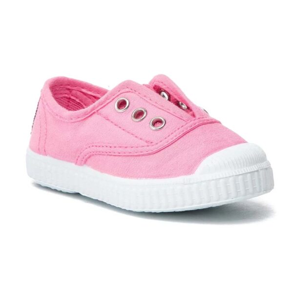 Tennis en toile bubble-gum