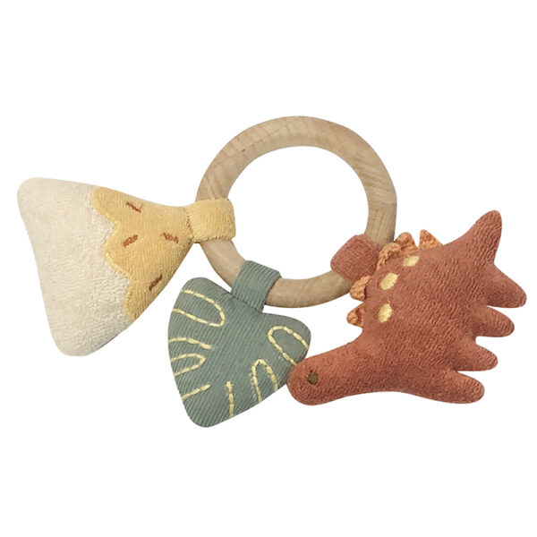 Rattle hook Dino ring
