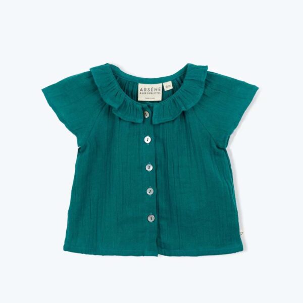 Blouse bébé double voile