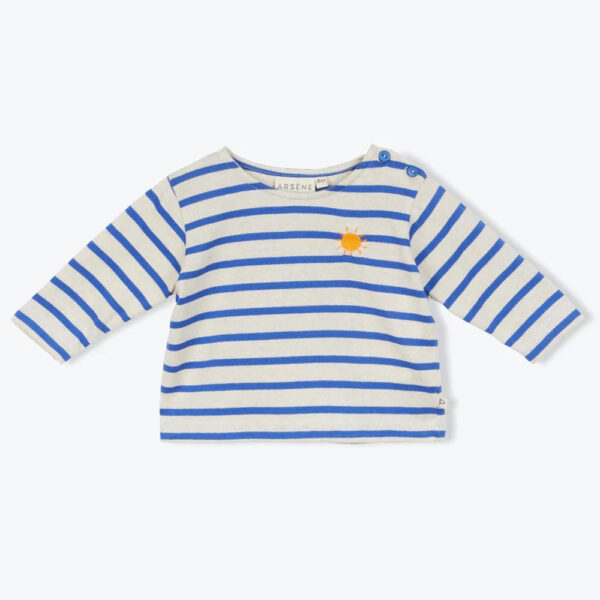 Marinière bébé bio
