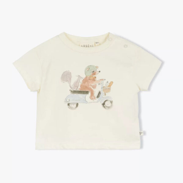 T-shirt bébé scooter