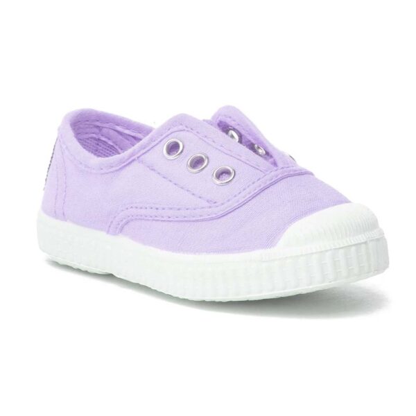 Tennis en toile lila