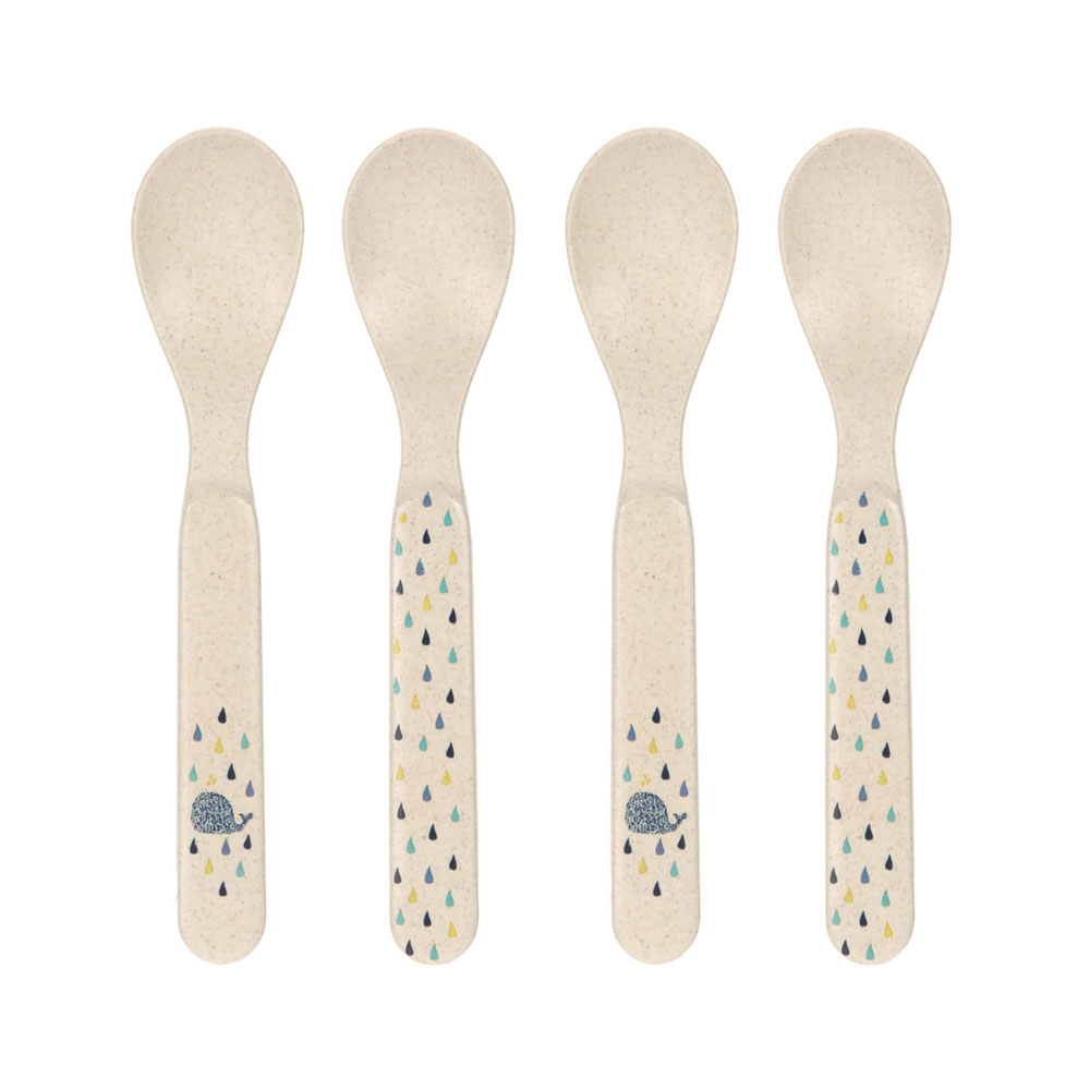 Set de cuillères cellulose Baleine