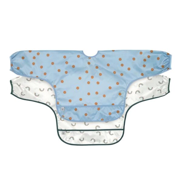 Lot de 2 bavoirs tabliers Laessig Happy Rascals