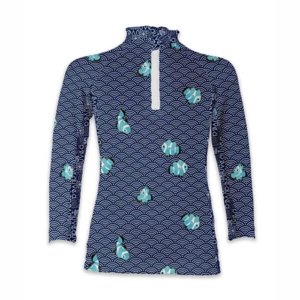 T-shirt anti-UV 50+ Navy Clown