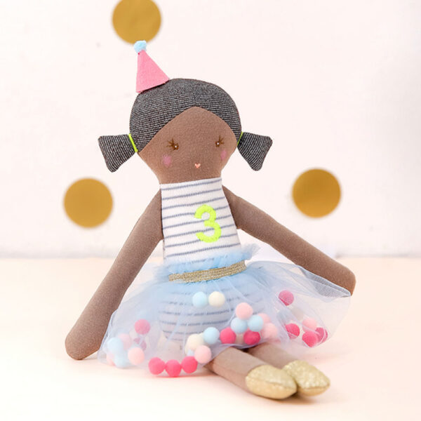Poupée anniversaire 1 2 3 - 3 ans