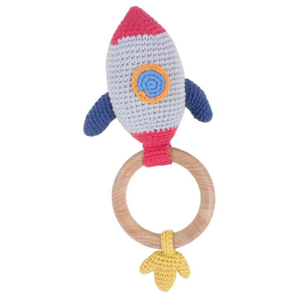 Hochet crochet Rocket ring