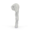 Bashful silver bunny ring rattle rattle - Image 2