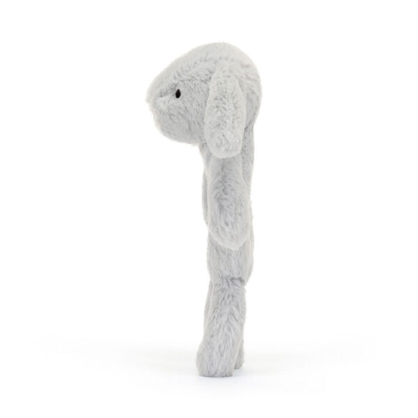Bashful silver bunny ring rattle rattle