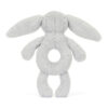 Bashful silver bunny ring rattle rattle - Image 3