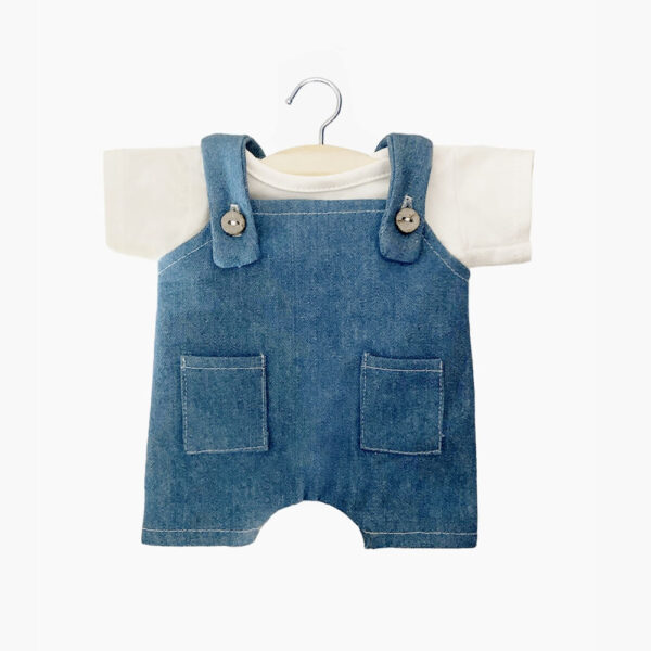 Antonin dungarees and t-shirt set