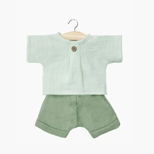 Jules dungarees and Mao top set