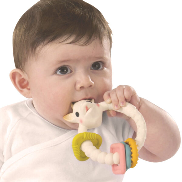 Teething ring coloring Sophie the Giraffe So Pure