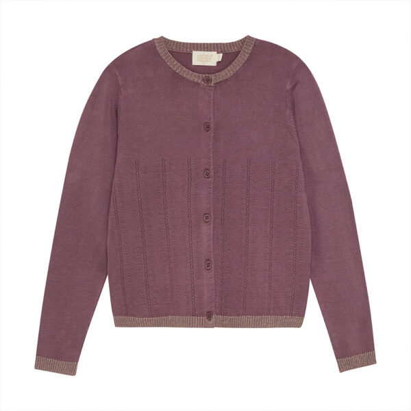 Cardigan Pointelle