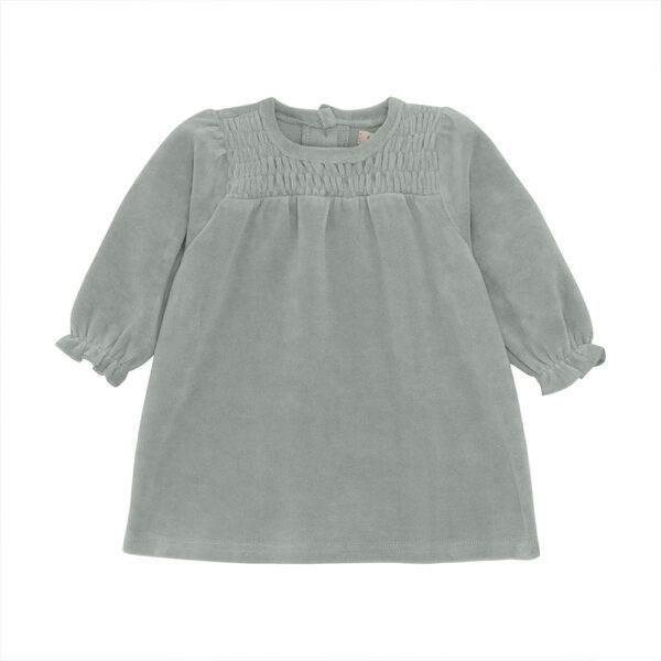Robe velours bébé Huttelihut