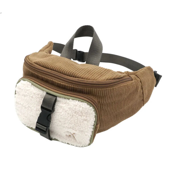 Ribbed fanny pack