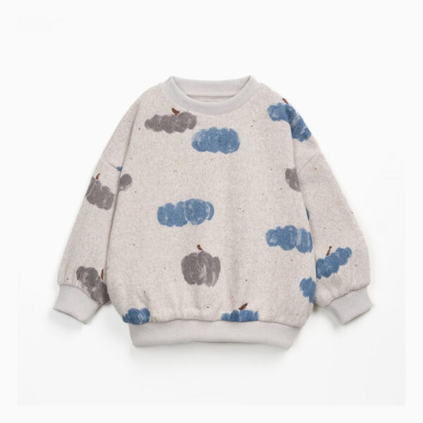 Sweat imprimé nuages