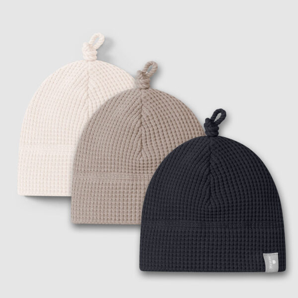 Bonnet bébé nid d'abeille