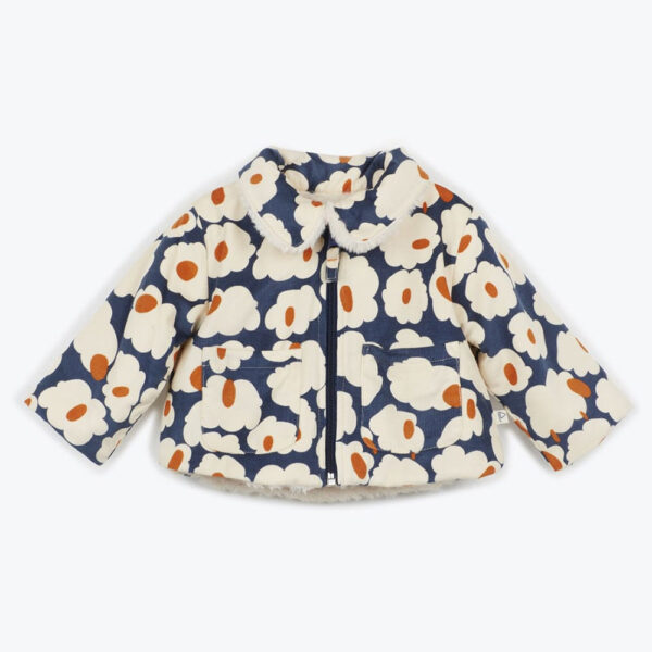 Veste bébé mouton réversible bio
