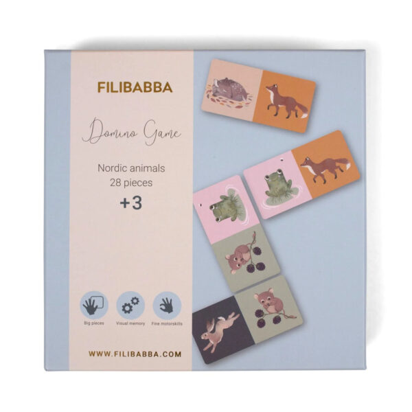 Domino set 28 pieces - Forest