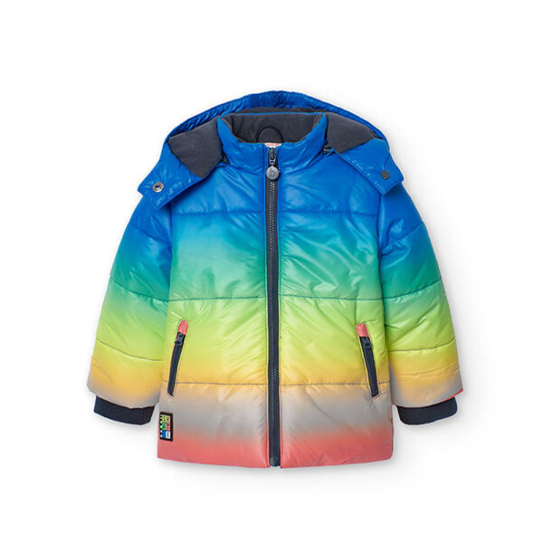 Doudoune technique bébé multicolore
