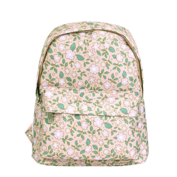Petit sac à dos fleurs roses
