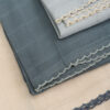 Set de 3 langes en mousseline 65x65cm – Image 3