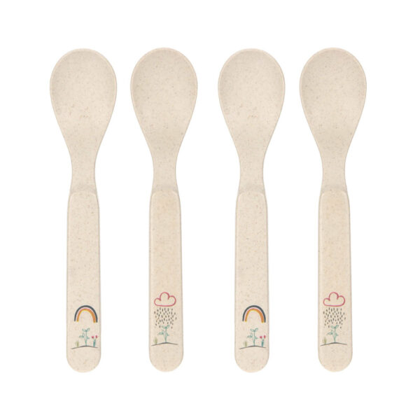 Set de 4 cuillères cellulose Garden