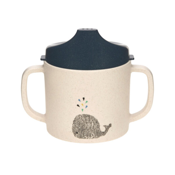 Tasse a bec cellulose Laessig Baleine