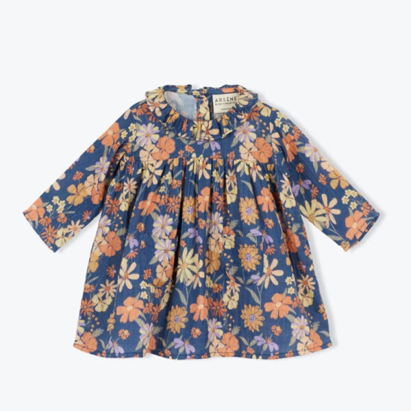 Robe bébé fleurs