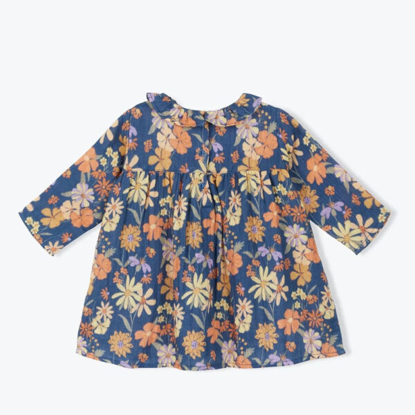 Robe bébé fleurs